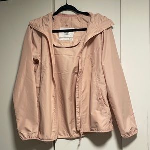 NEW Herschel Supply Co pink rain jacket